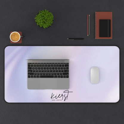 Lilac Marble Desk Mat