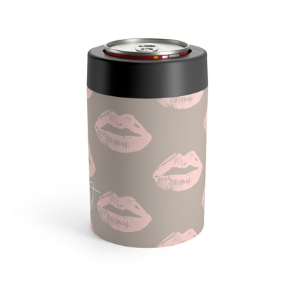 Pillow Talk-Inspired Lips Can Holder – Oat Neutral Background