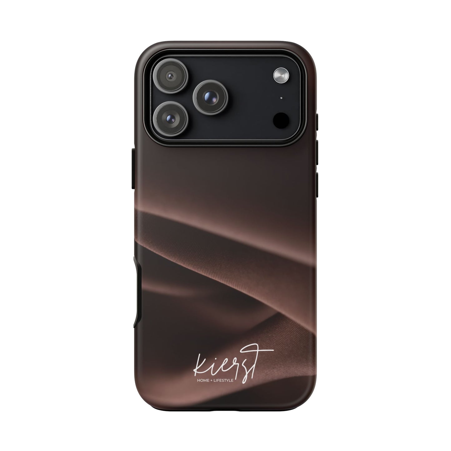 Chocolate Silk Print iPhone Case