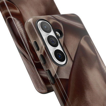 Chocolate Silk Print Samsung Galaxy Phone Case