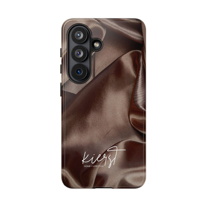 Chocolate Silk Print Samsung Galaxy Phone Case