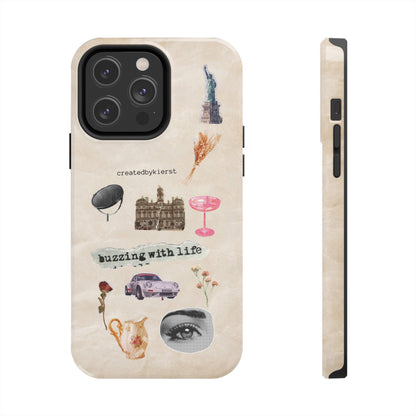 Vintage Stickers iPhone Case