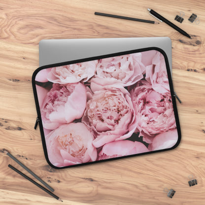 Pink Peonies Laptop Sleeve