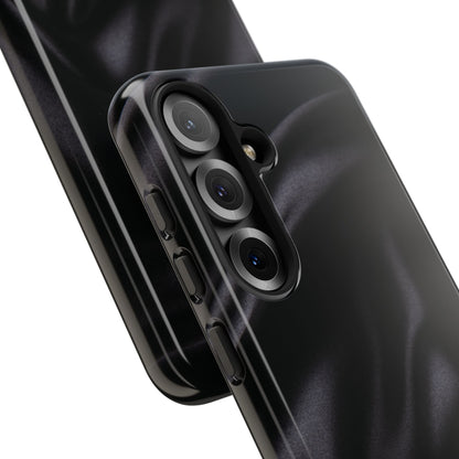 Black Silk Print Samsung Galaxy Phone Case