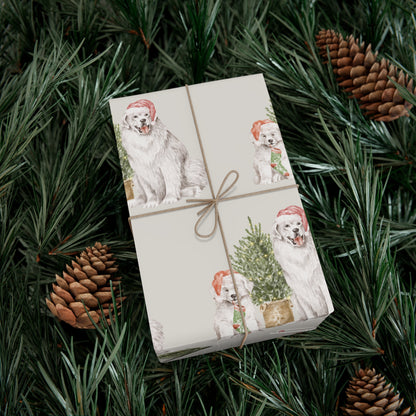 Christmas Dogs Gift Wrapping Paper