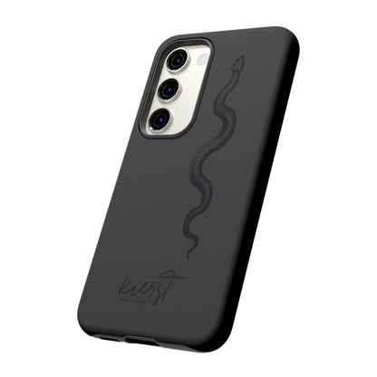 Long Black Snake Samsung Galaxy Phone Case | Power In The Subtleties