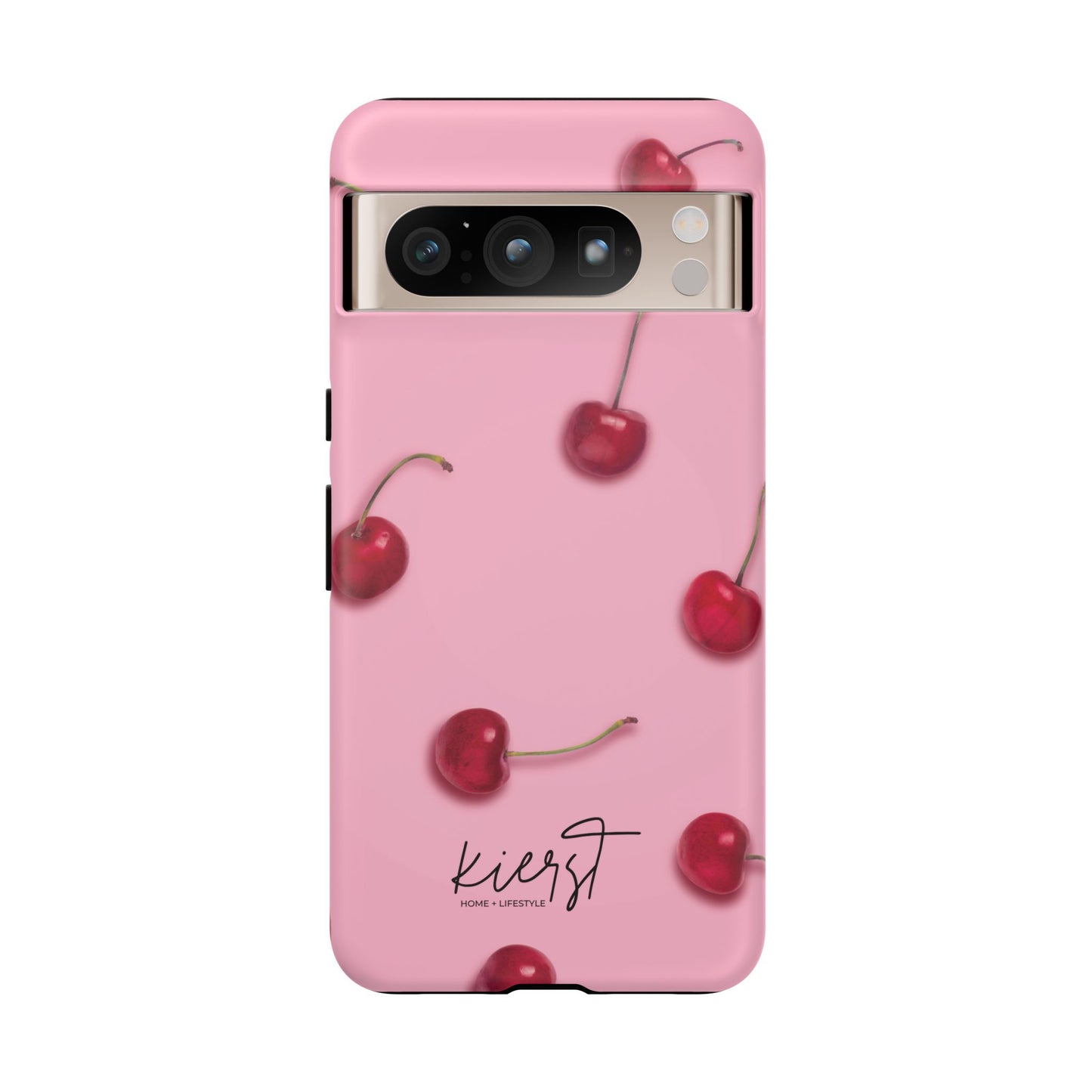 Cherries Google Pixel Case | Sweet Meets Bold in The Perfect Pop of Pink