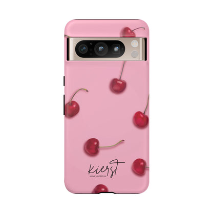 Cherries Google Pixel Case | Sweet Meets Bold in The Perfect Pop of Pink