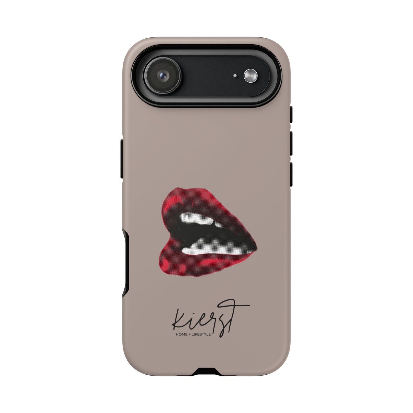 Vintage Red Lips iPhone Case | Pop Art Meets Polished