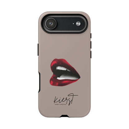 Vintage Red Lips iPhone Case | Pop Art Meets Polished