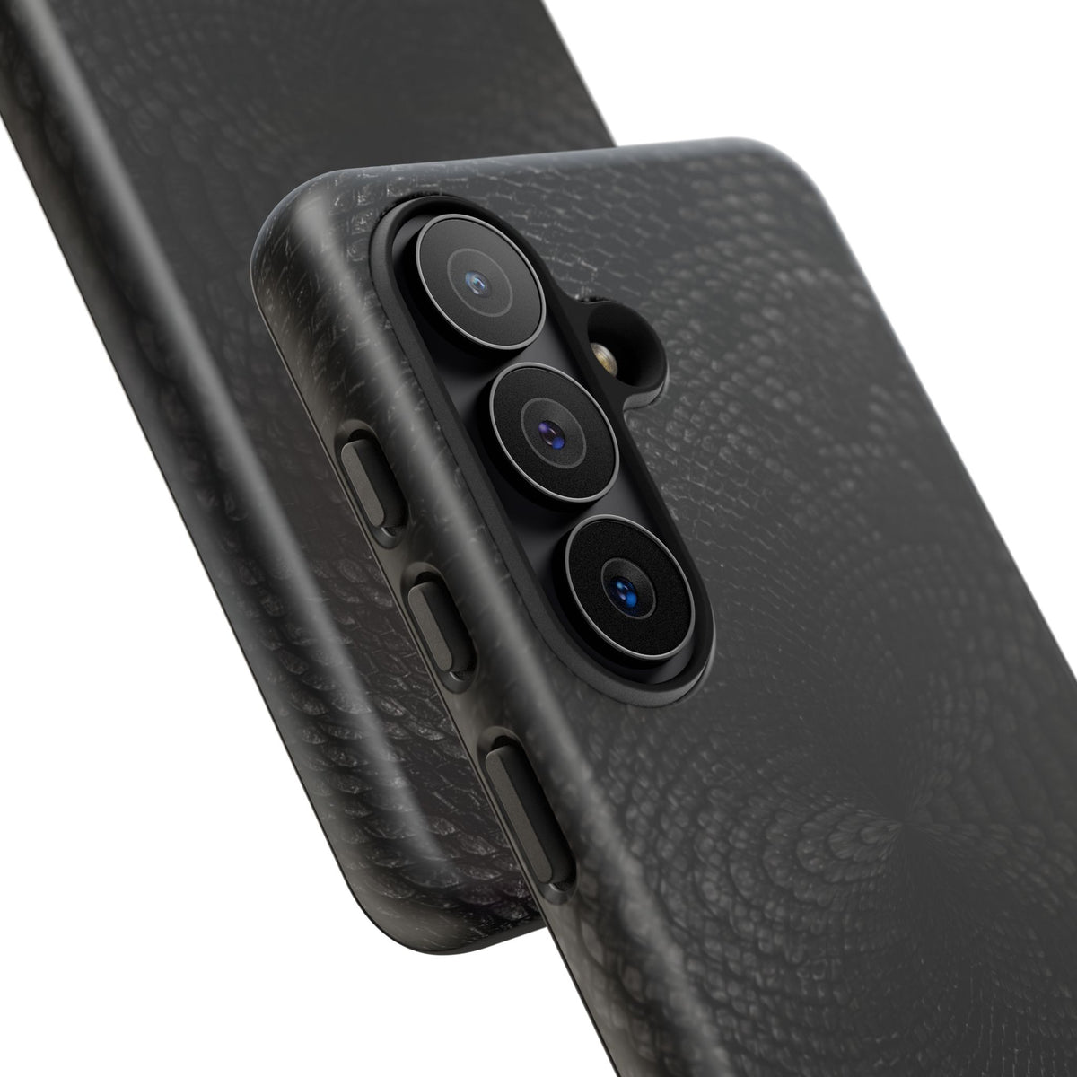 Black + Grey Snake Print Samsung Galaxy Phone Case