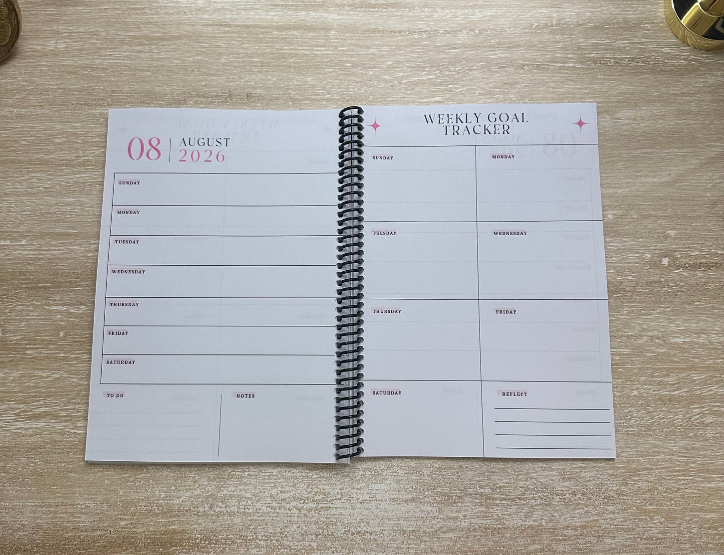 2026 Lifestyle Planner Pearl Essence