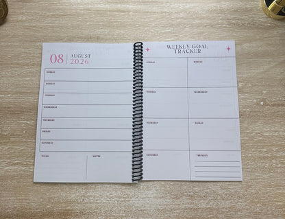 2026 Lifestyle Planner Pearl Essence