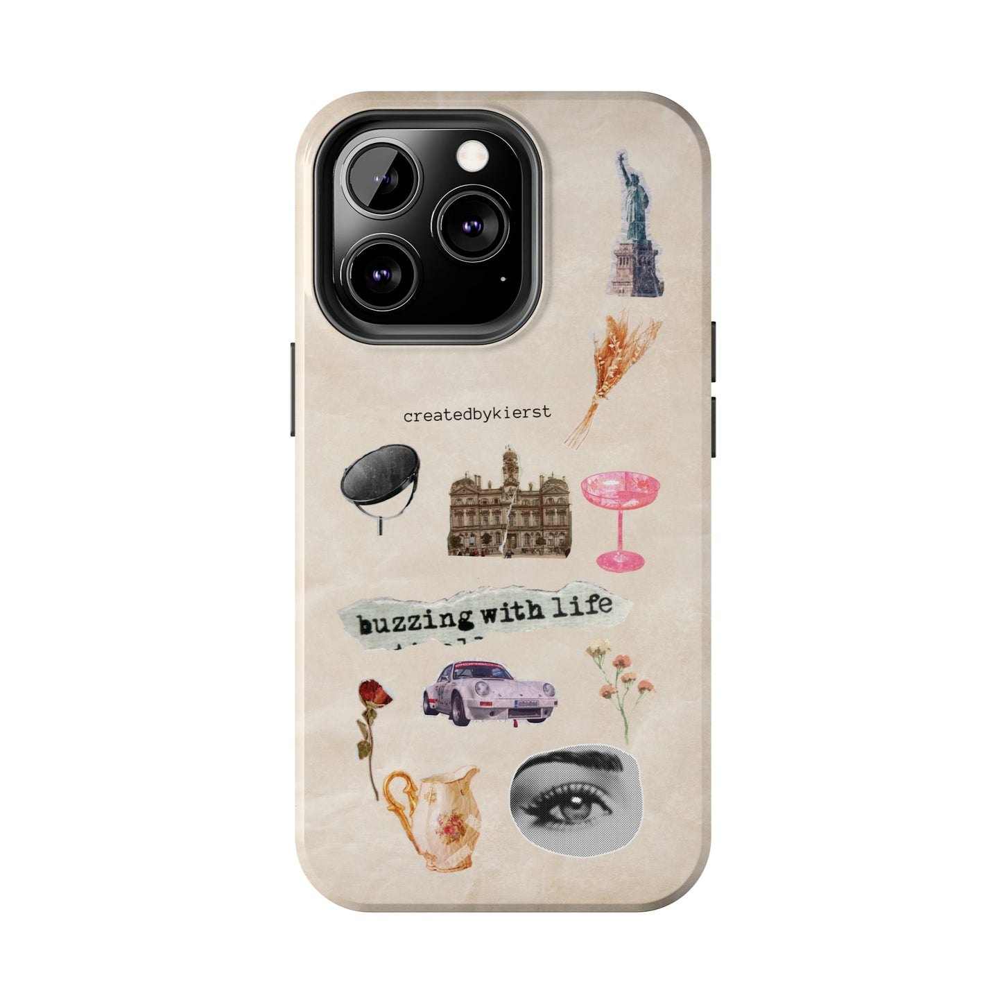 Vintage Stickers iPhone Case