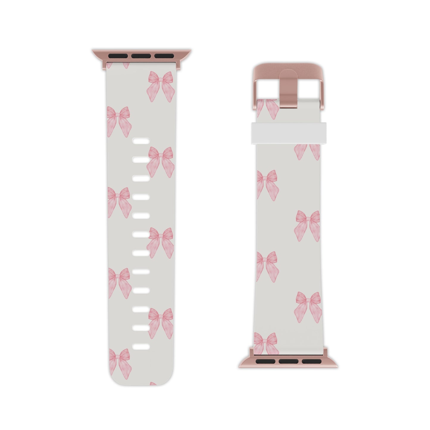 Multiple Pink Bows Apple Watch Band