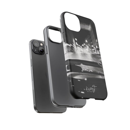 Faded Summer Nights iPhone Case | A Cinematic Blur of City Lights and Nostalgia