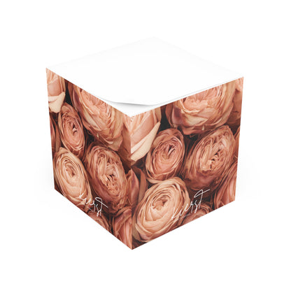 Peony Dusk Note Cube