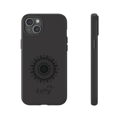 Black Mandala iPhone Case | Refined Calm in Every Curve
