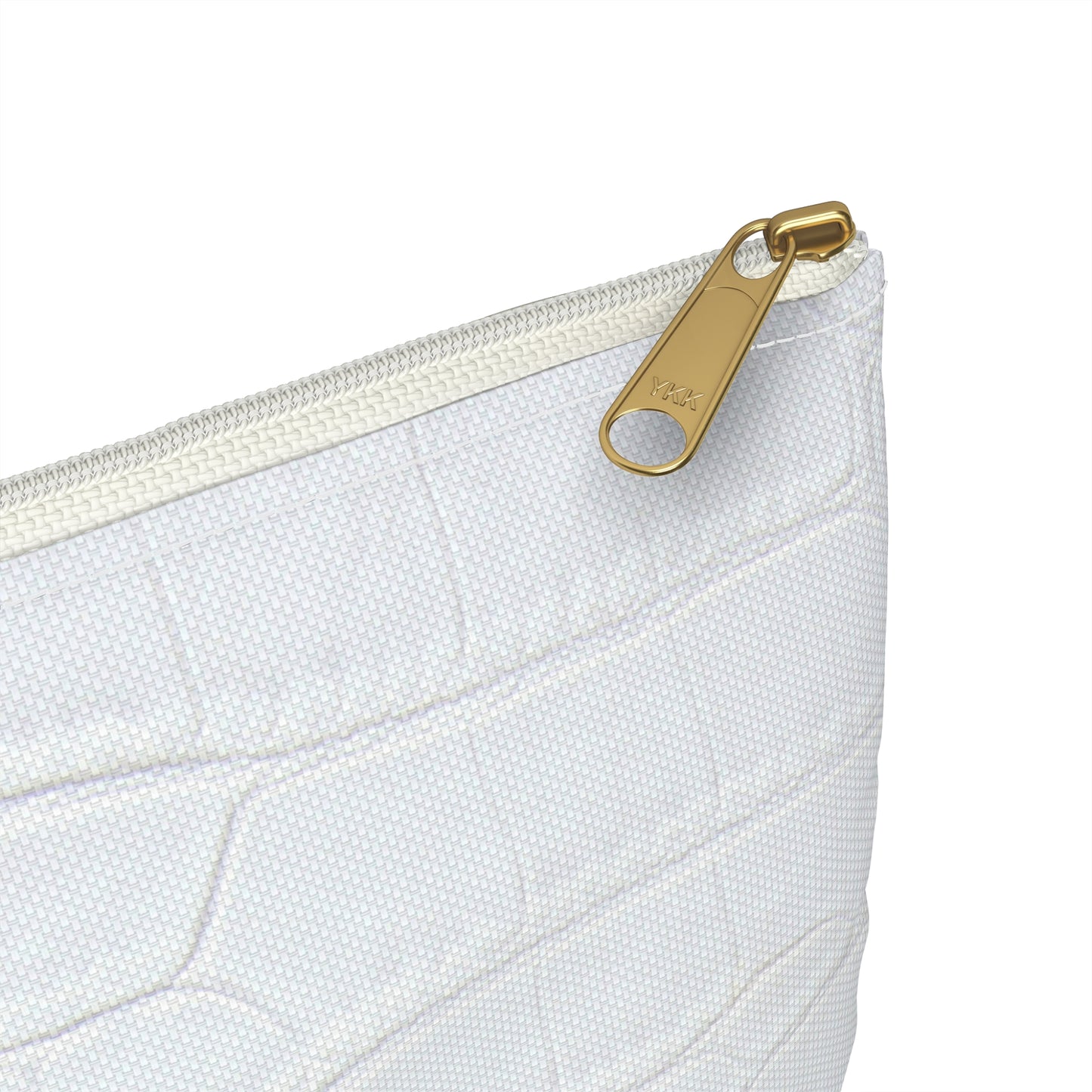 White Alligator Accessory Pouch