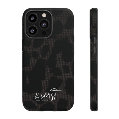Black Leopard iPhone Case