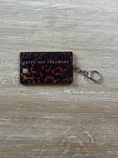 Swipe + Pray Keychain