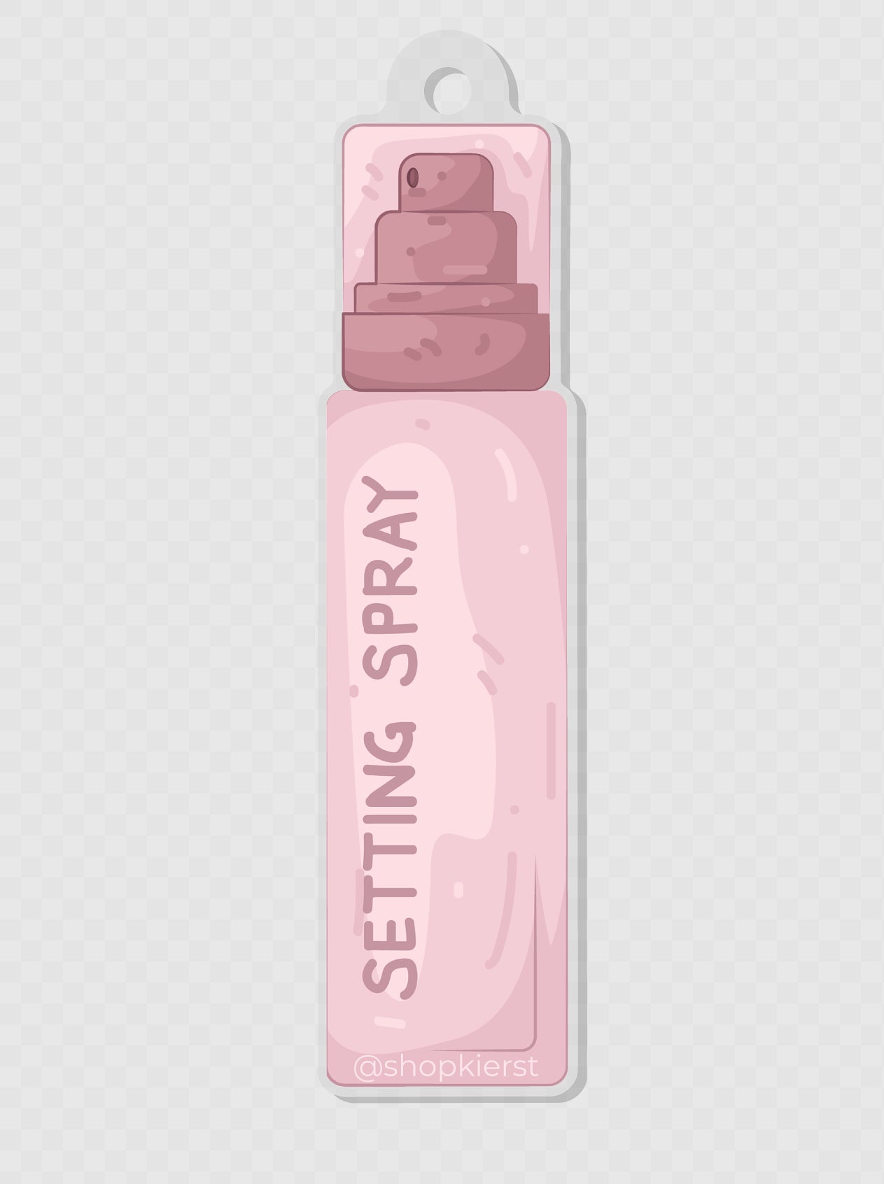 Setting Spray Ornament + Keychain