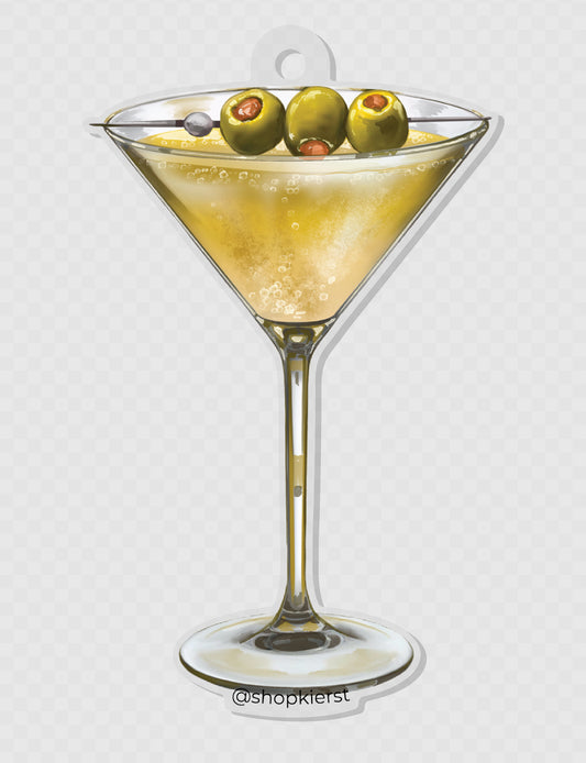 Dirty Martini II Ornament + Keychain