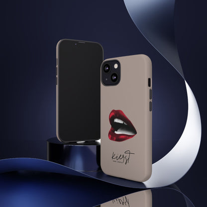 Retro Red Lips iPhone Case | Pop Art Meets Polished