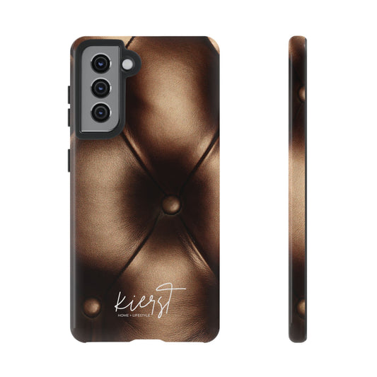 Bronze Tufted Print Samsung Galaxy Case | Bold. Luxe. Unapologetic.