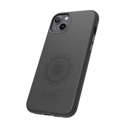 Black Mandala iPhone Case | Refined Calm in Every Curve