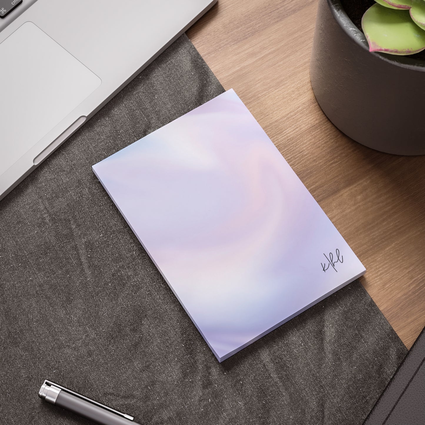 Lilac Marble Post-it® Note Pad