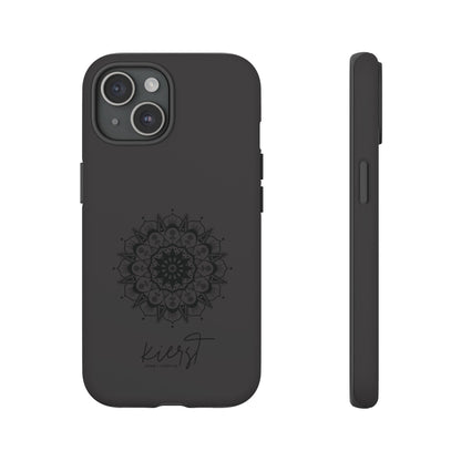 Black Mandala iPhone Case | Refined Calm in Every Curve