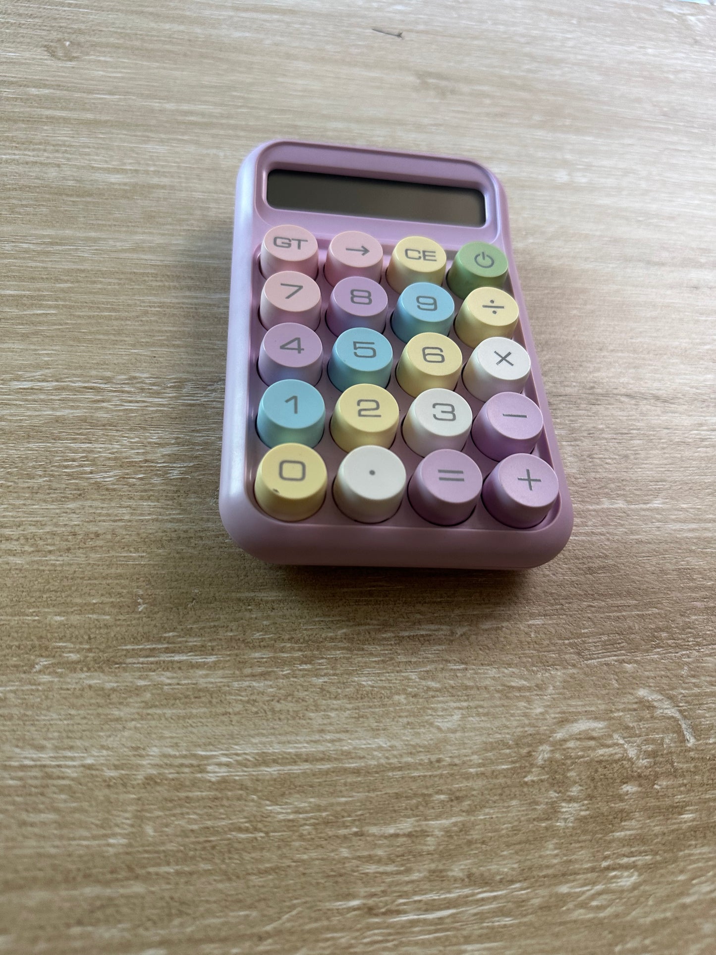 Small + Medium Colorful Desk Calculator