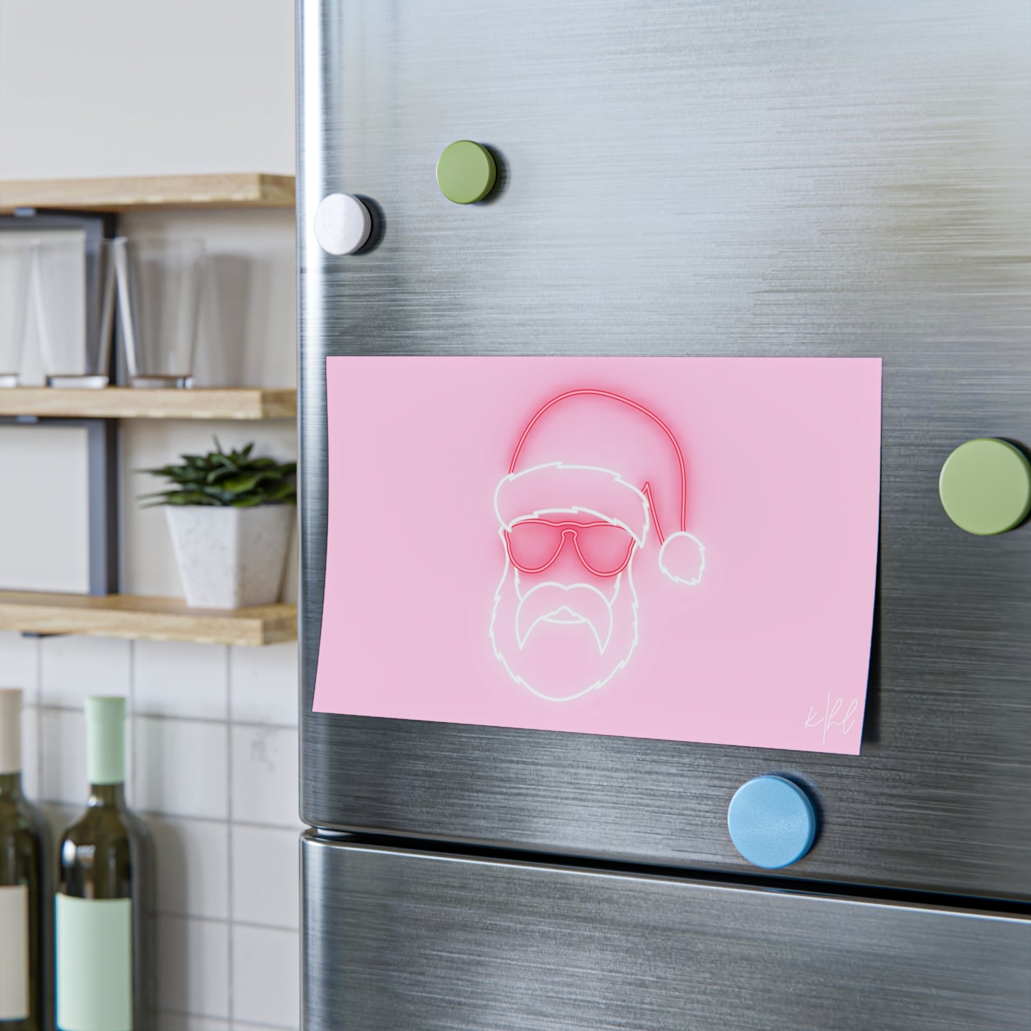 Neon Sign on Pink Post-it® Note Pad