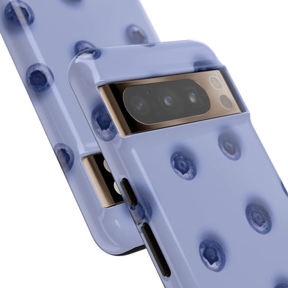 Blueberries Google Pixel Case | Whimsical Meets Refined in This Playful Fruit-Forward Design