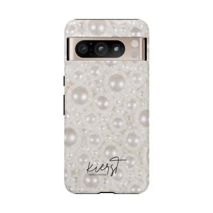 Various Pearls Google Pixel Case | Refined Shine Everyday Style