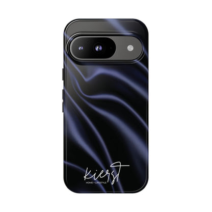 Navy Silk Google Pixel Phone Case