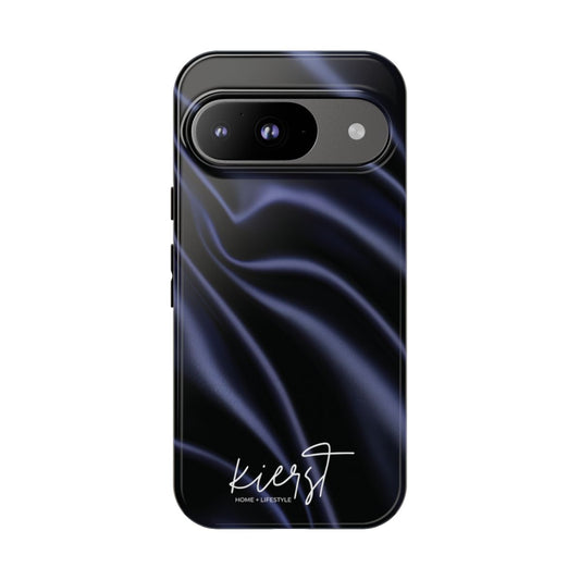 Navy Silk Google Pixel Phone Case