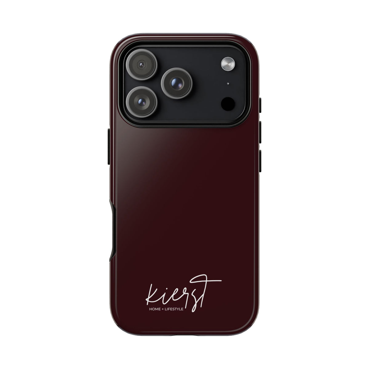 Signature Velvet Noir iPhone Case