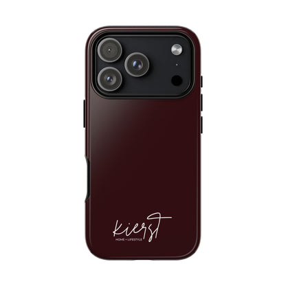 Signature Velvet Noir iPhone Case