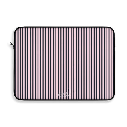 Signature Pink + Signature Storm Striped Laptop Sleeve