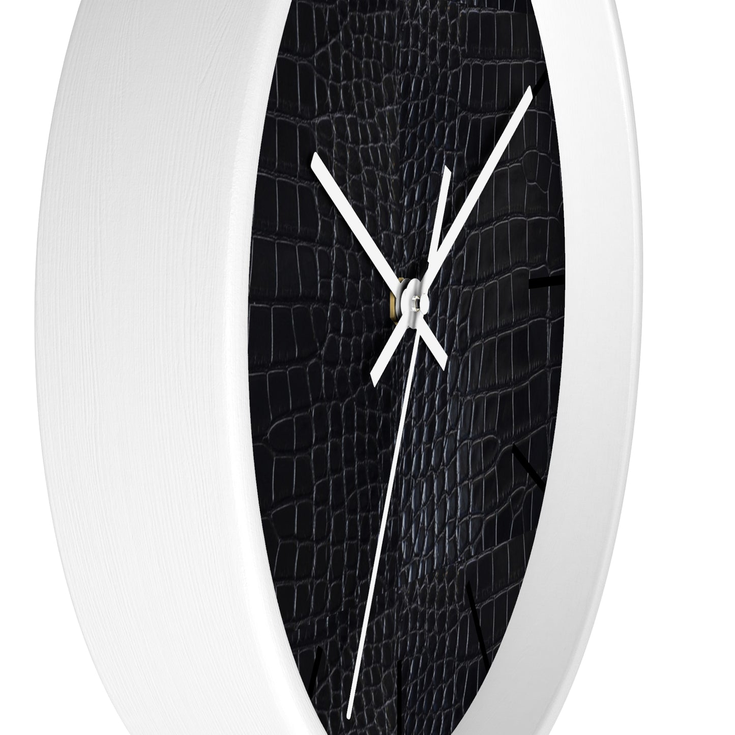 Black Crocodile Wall Clock