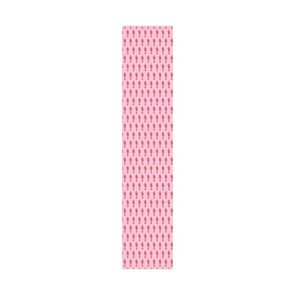Fair Nutcracker on Pink Wrapping paper