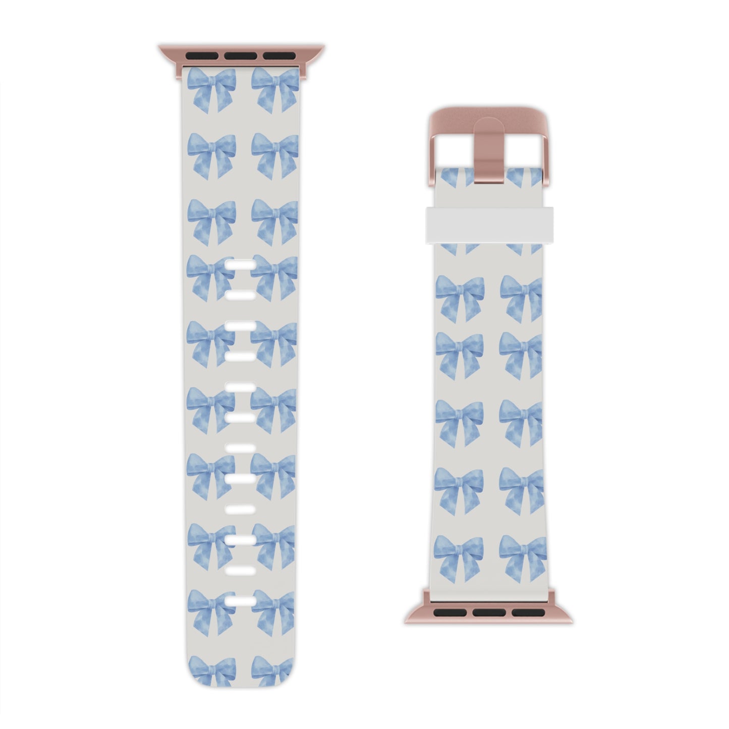 Multiple Blue Bows Apple Watch Band