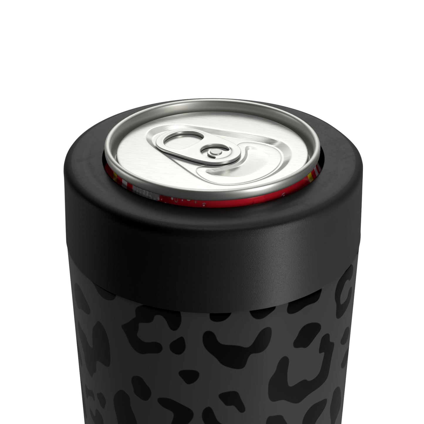 Black on Grey Can Holder