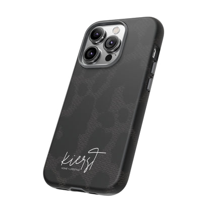 Black Leopard iPhone Case