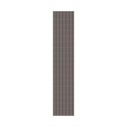 Modern Plaid Gift Wrapping Paper – Taupe, Black & Subtle Glitter Print