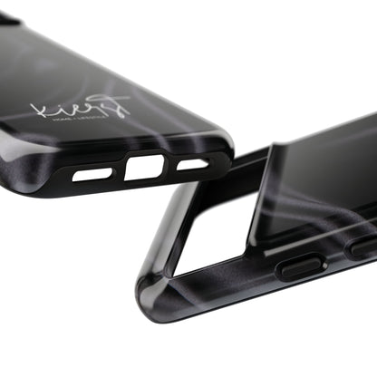 Black Silk Print Google Pixel Phone Case