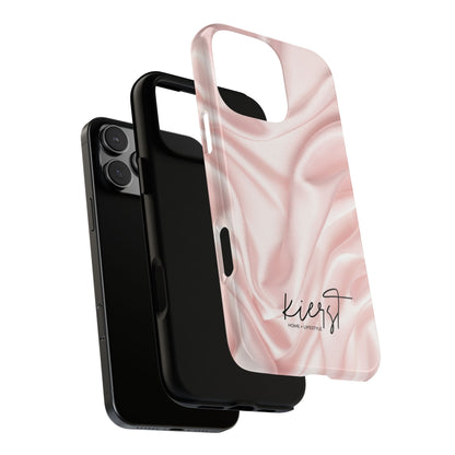 Pink Silk iPhone Case