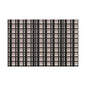 Taupe, Black, and Printed Black Glitter Plaid Gift Wrapping Paper